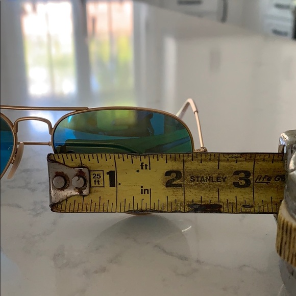 Authentic Ray Bans! Aviator large metal - Picture 7 of 8